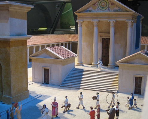 Roman Baths Model for the City of Bath Museum