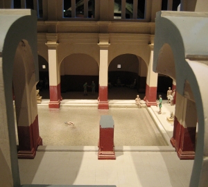 Roman Baths Model for the City of Bath Museum