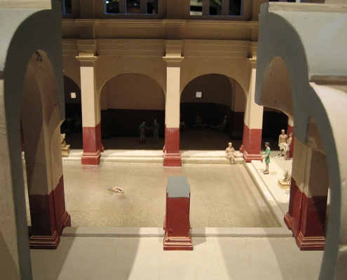 Roman Baths Model for the City of Bath Museum