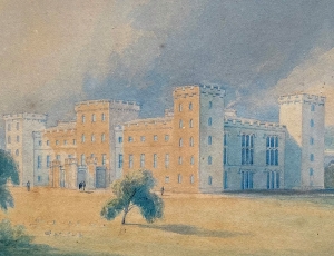 Painting by Lady Agnes Carnegie
