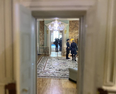 View to the Salon